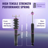 2004-2009 Mazda 3 Adjustable Coilovers 4PCS Flashark