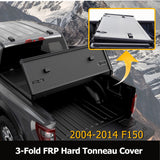 Trucktok 2004-2014 Ford F150 5.5FT Hard Tri-Fold Tonneau Cover Truck Bed Pickup TruckTok