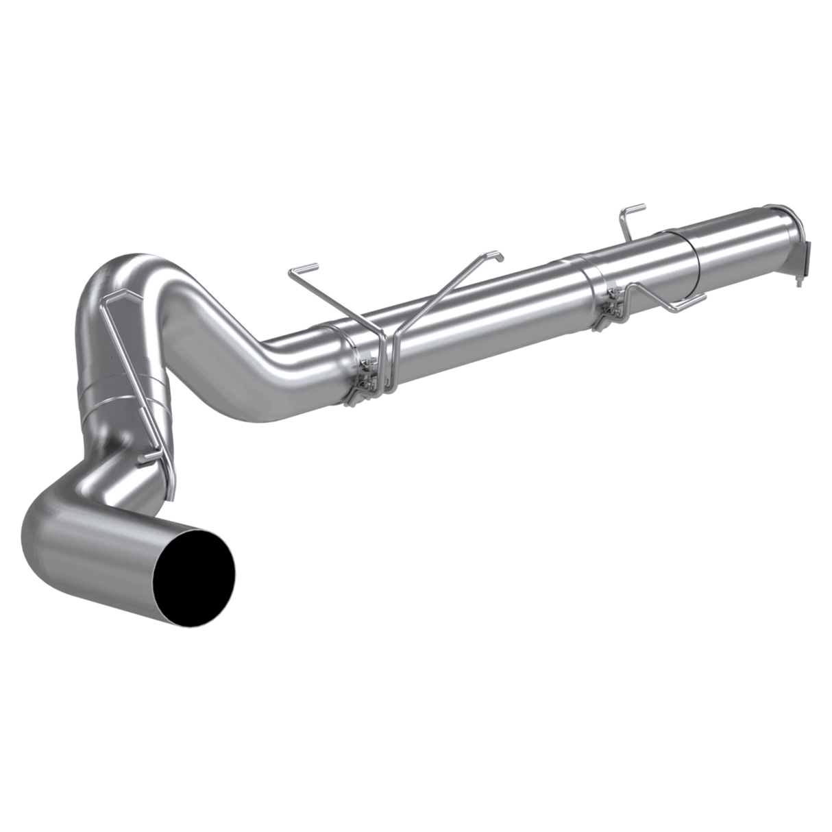 2004.5-2007 Cummins 5.9L Aluminized 5" Cat Back Exhaust (S61180PLM)