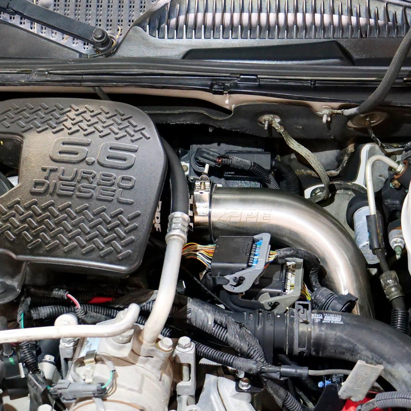 2004.5-2010 Duramax PPE Hot Side Intercooler Charge Pipe 3" Stainless Steel (115022000)