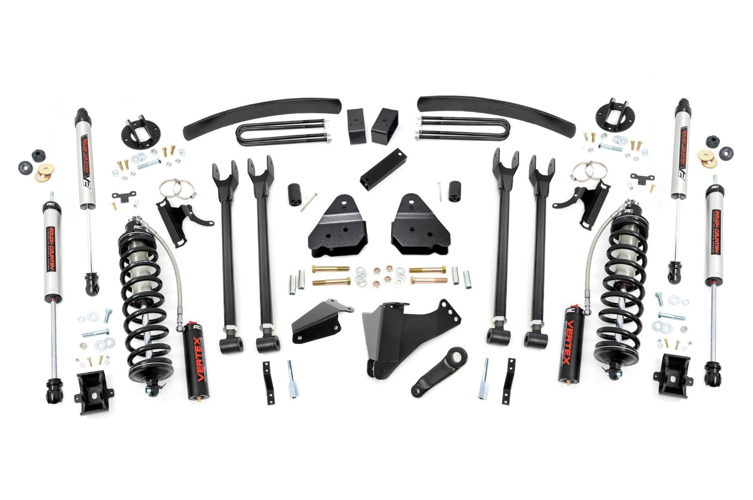 6 Inch Lift Kit  |  Diesel  |  4 Link  |  C/O V2 | Ford F-250/F-350 Super Duty (05-07)