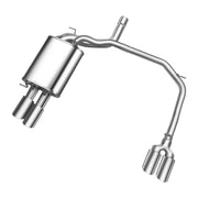 2005-2010 BMW 5 Series E60 E61 523i/525i/530i Catback Exhaust System w/ M5 Style Dual Tip Flashark