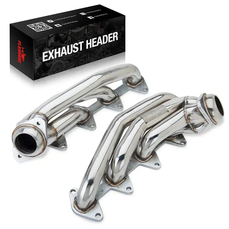 Shorty Exhaust Headers for 2005–2010 Ford Mustang GT 4.6L 3V SOHC V8 Engine Flashark