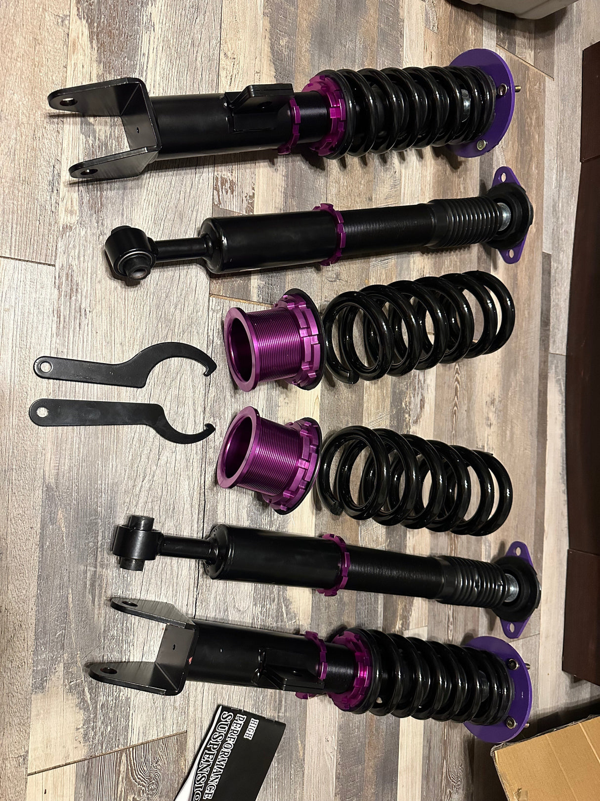 2005-2010 Dodge Charger Magnum Challenger Chrysler 300 Coilover Shock Absorbers Struts 4PCS Flashark