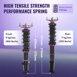 2000-2007 Subaru Impreza WRX & WRX STi Coilovers 4PCS
