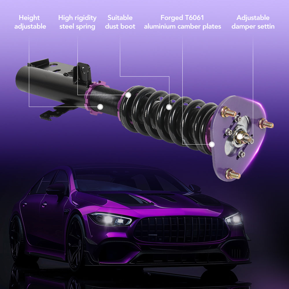 2005-2010 Toyota Scion TC Coilovers Height Adjustable 4 PCS