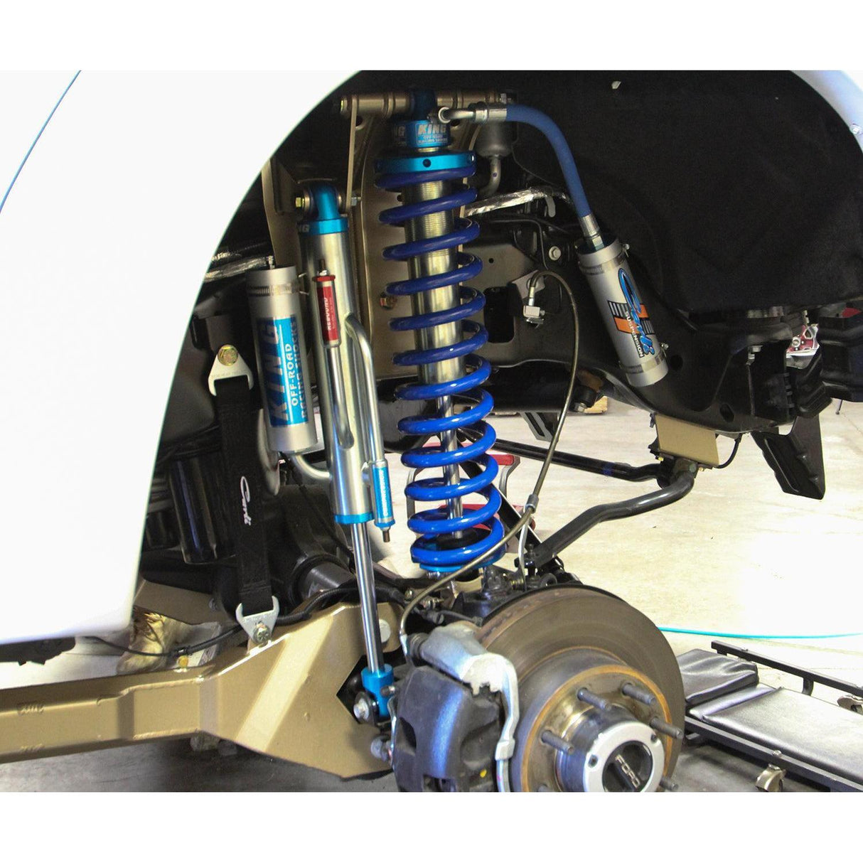 2005-2016 Powerstroke Carli Fabricated Coilover Mounts (CS-FCOMKIT-0508)