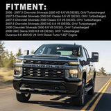 For 2006-2007.4 6.6L Chevrolet Silverado Classic GMC Duramax LBZ Diesel EGR Valve Cooler Delete Kit (Ordinary) Flashark