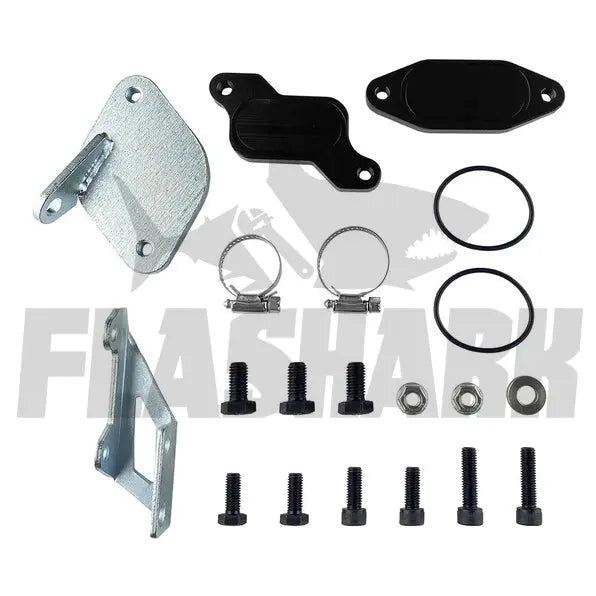 For 2006-2007.4 6.6L Chevrolet Silverado Classic GMC Duramax LBZ Diesel EGR Valve Cooler Delete Kit (Ordinary) Flashark