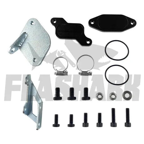 For 2006-2007.4 6.6L Chevrolet Silverado Classic GMC Duramax LBZ Diesel EGR Valve Cooler Delete Kit (Ordinary) Flashark