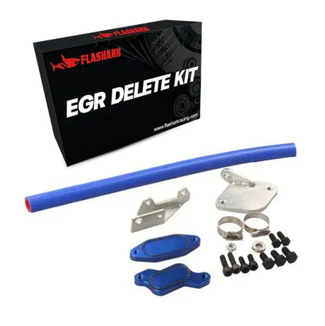 For 2006-2007.4 6.6L Chevrolet Silverado Classic GMC Duramax LBZ Diesel EGR Valve Cooler Delete Kit (Ordinary) Flashark