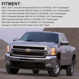 For 2006-2007.4 6.6L Chevy Silverado Classic GMC Duramax LBZ Diesel EGR Delete Kit (Upgraded)