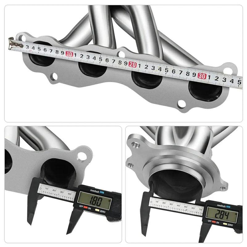 Short Exhaust Header for 2006-2009 Honda Civic Si Coupe 2-Door & Sedan 4-Door 2.0L K20Z3 Flashark