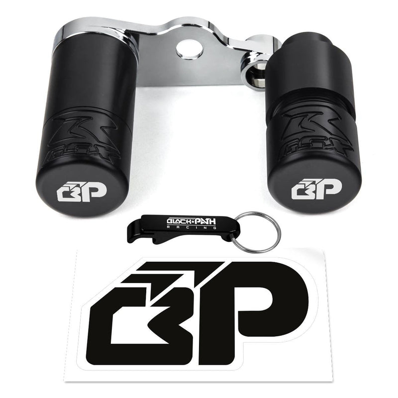 2006-2009 Suzuki GSX-R 600 Black NO CUT DELRIN Frame Sliders