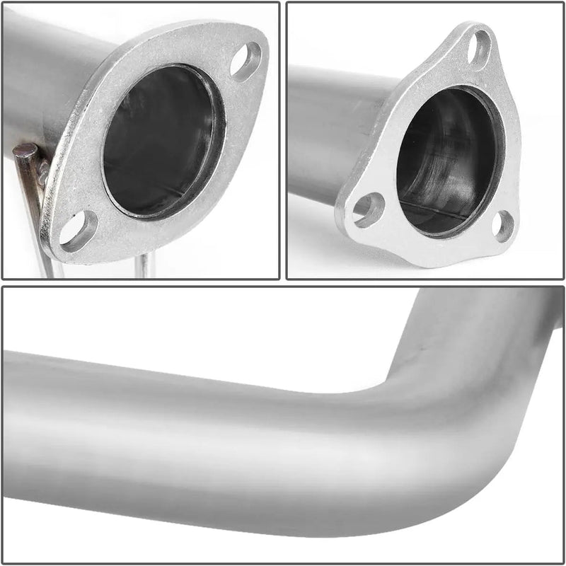 2006-2011 Honda Civic 4-Door Sedan Catback Exhaust System Burnt Muffler Tip N1 series Flashark