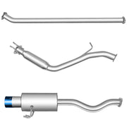 2006-2011 Honda Civic 4-Door Sedan Catback Exhaust System Burnt Muffler Tip N1 series Flashark