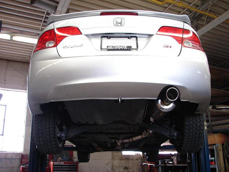 2006-2011 Honda Civic 4-Door Sedan Catback Exhaust System Burnt Muffler Tip N1 series Flashark