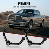 2006-2022 Dodge RAM 1500 4WD Lifted Front Upper Control Arms 2 Inch-4 Inch