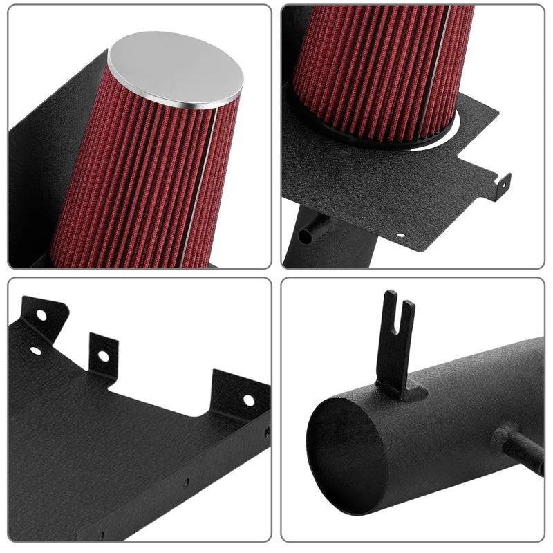 2007-2011 Jeep Wrangler High-flow Cold Air Intake Kit Flashark