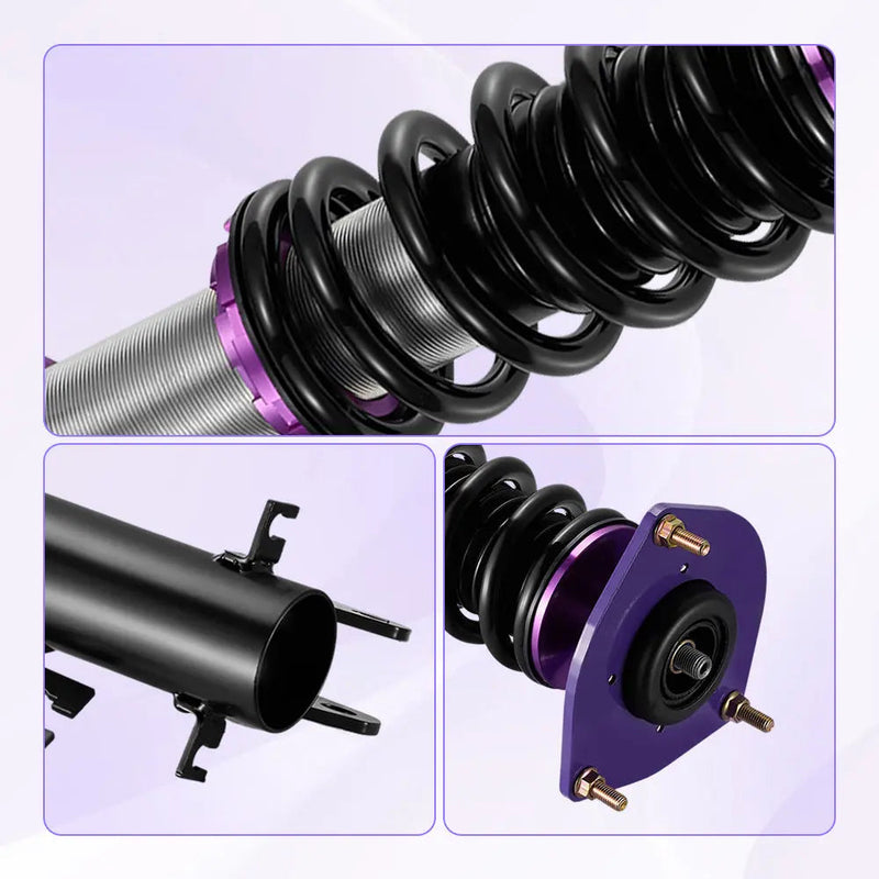 2007-2012 Nissan Sentra 32-Way Damping Coilover Shock Absorbers Struts | Flashark Flashark