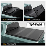 Trucktok 2007-2013 Chevy Silverado Sierra 5.8FT 3-Fold Hard Bed Tonneau Cover TruckTok