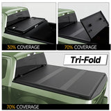 Trucktok 2007-2014 Chevy Silverado Sierra 6.5FT 3-Fold Hard Bed Tonneau Cover TruckTok