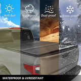 Trucktok 2007-2014 Chevy Silverado Sierra 6.5FT 3-Fold Hard Bed Tonneau Cover TruckTok