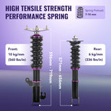 2007-2013 Nissan Altima Sedan (L32) & Coupe (D32) Coilover Suspension Kit 4PCS - Adjustable Damper, Height Lowering Flashark