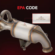 Exhaust Manifold Catalytic Converter For 2007-2015 Mini Cooper 1.6L-Direct Fit，E.P.A. Compliant Flashark
