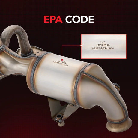 Exhaust Manifold Catalytic Converter For 2007-2015 Mini Cooper 1.6L-Direct Fit，E.P.A. Compliant Flashark
