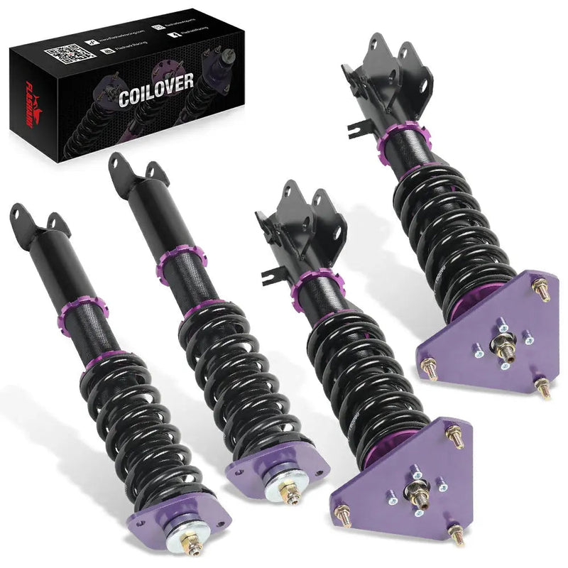 2007-2013 Nissan Altima Sedan (L32) & Coupe (D32) Coilover Suspension Kit 4PCS - Adjustable Damper, Height Lowering Flashark