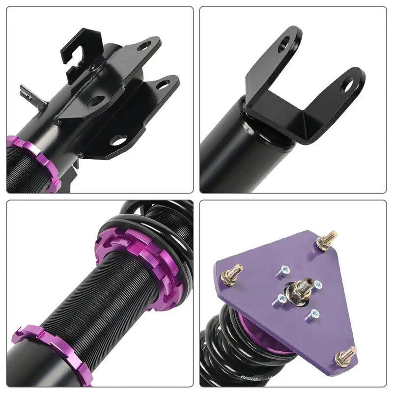 2007-2013 Nissan Altima Sedan (L32) & Coupe (D32) Coilover Suspension Kit 4PCS - Adjustable Damper, Height Lowering Flashark