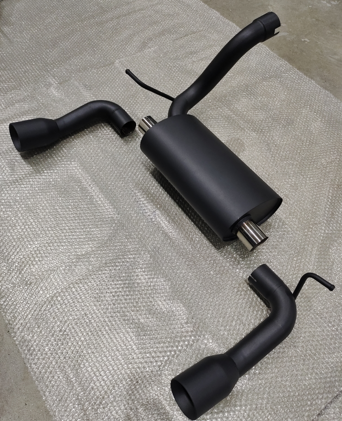 2007-2017 Jeep Wrangler JK (3.6L / 3.8L) & 2018-2023 Jeep Wrangler JL (2.0L / 3.6L) Axle-Back Exhaust System Flashark