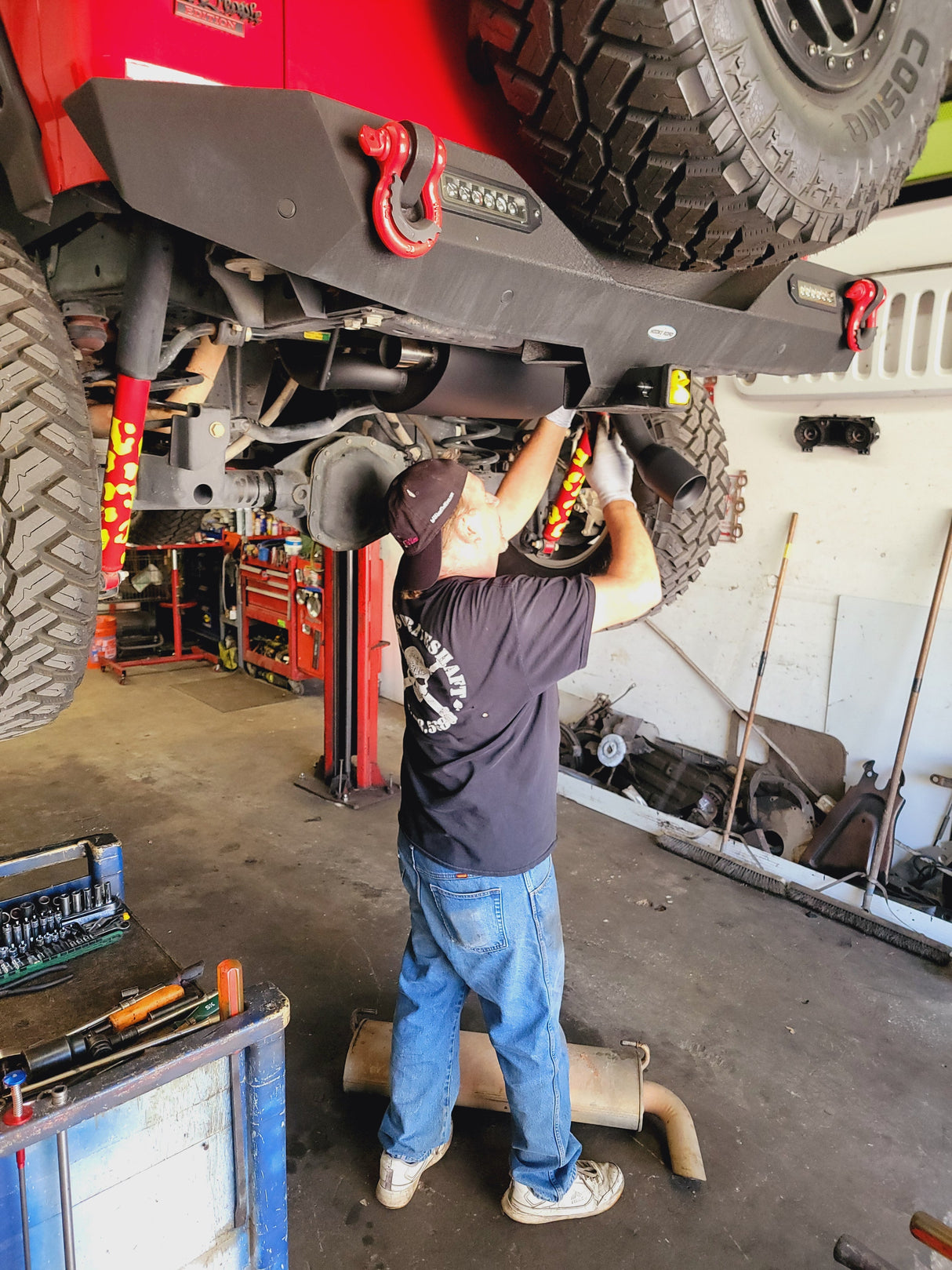 2007-2017 Jeep Wrangler JK (3.6L / 3.8L) & 2018-2023 Jeep Wrangler JL (2.0L / 3.6L) Axle-Back Exhaust System Flashark