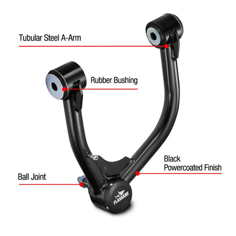 2007-2022 Toyota Tundra Sequoia Lifted Front Upper Control Arms 2 Inch-4 Inch Flashark