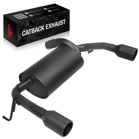 2007-2017 Jeep Wrangler JK (3.6L / 3.8L) & 2018-2023 Jeep Wrangler JL (2.0L / 3.6L) Axle-Back Exhaust System Flashark