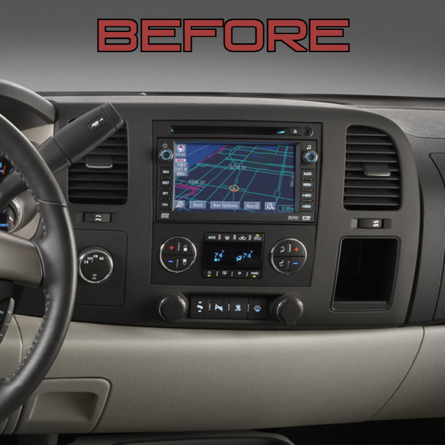 GMC Sierra / Chevy Silverado 2007 - 2013 Workshop 12 Tesla-Style Screen Workshop 12