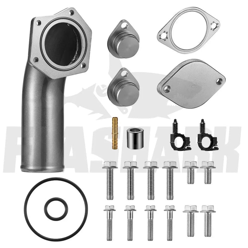 EGR Delete Kit For 2008-2010 6.4L Ford Powerstroke Turbo Diesel F250 F350 F450 Flashark