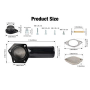 EGR Delete Kit For 2008-2010 6.4L Ford Powerstroke Turbo Diesel F250 F350 F450 Flashark