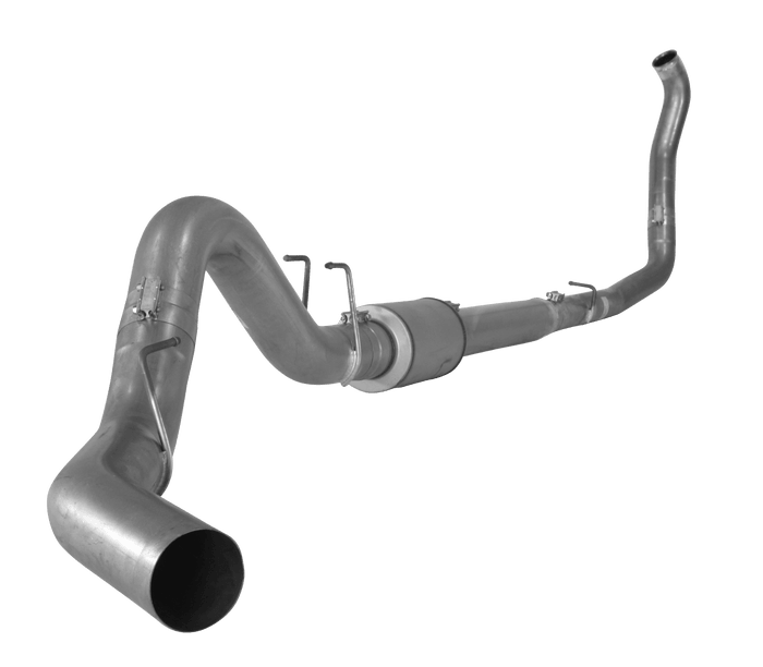 2008-2010 Powerstroke 6.4L 4" Turbo Back Exhaust w/ Muffler (421010)