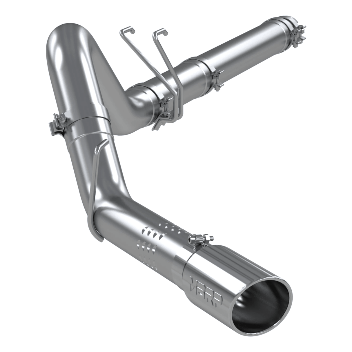 2008-2010 Powerstroke 6.4L Stainless Steel 4" DPF Back Exhaust (S6242409)