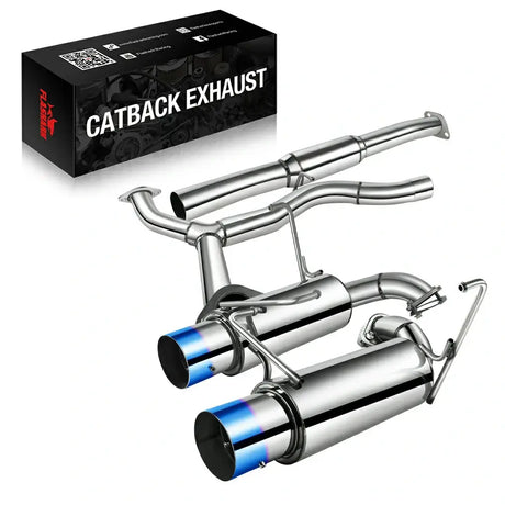 2008-2014 Subaru Impreza WRX STI Catback Exhaust System w/ N1 Dual Burnt Tip