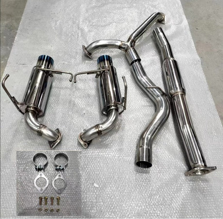 2008-2014 Subaru Impreza WRX STI Catback Exhaust System w/ N1 Dual Burnt Tip