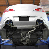 2009-2014 Hyundai Genesis Coupe 2.0L Catback Exhaust System w/ N1 Burnt Quad Tip Flashark