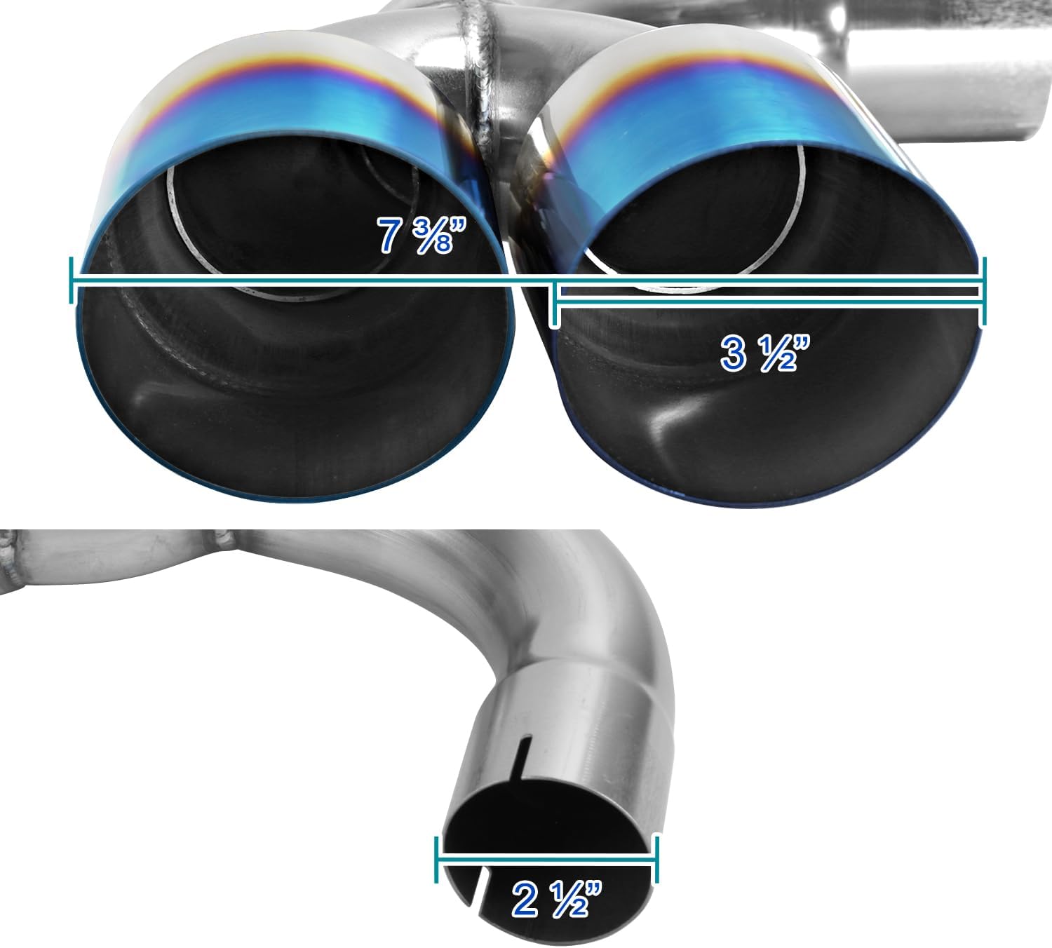 2009-2014 Hyundai Genesis Coupe 2.0L Catback Exhaust System w/ N1 Burnt Quad Tip Flashark