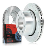 For 2009-2018 Dodge Ram 2500 3500 Brake Rotors and Pads Kit - Front and Rear