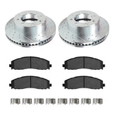 For 2009-2018 Dodge Ram 2500 3500 Brake Rotors and Pads Kit - Front and Rear Flashark