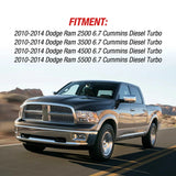 For 2010-2014 6.7L Dodge Ram Cummins EGR Throttle Valve Cooler Delete Kit