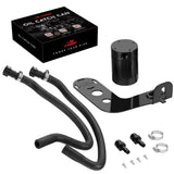 For 2010-2015 Chevrolet Camaro SS(Manual) Baffled Oil Catch Can PCV Side Flashark