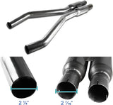 2010-2015 Chevrolet Chevy Camaro Catback Exhaust w/ N1 Burnt Tip 3.6L V6 2DR